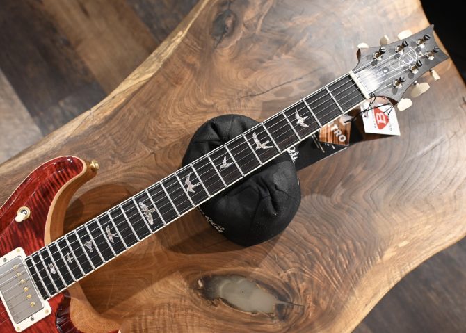 PRS Wood Library McCarty 594 Tremolo 10-Top Red Tiger #398