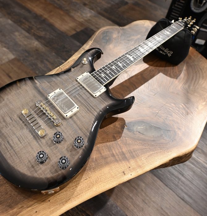 PRS S2 McCarty 594 Faded Gray Black Burst #118