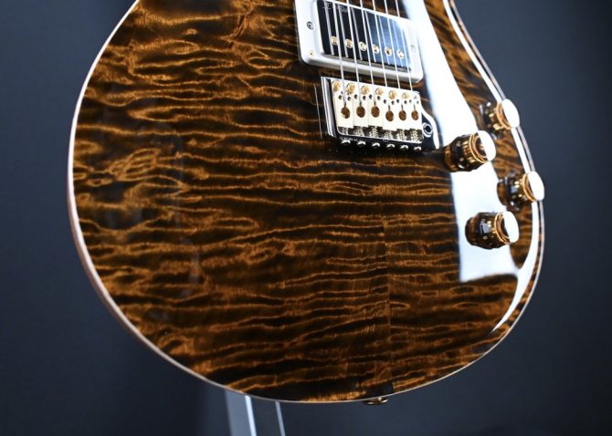 PRS Wood Library McCarty 594 Tremolo 10-Top Tiger Eye #570