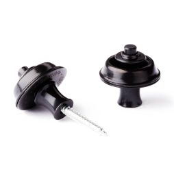 Dunlop Straplok Strap Retainers Original - Black Oxide