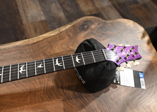 PRS S2 Custom 24 Sprayer's Choice Metallic Purple Sparkle #752