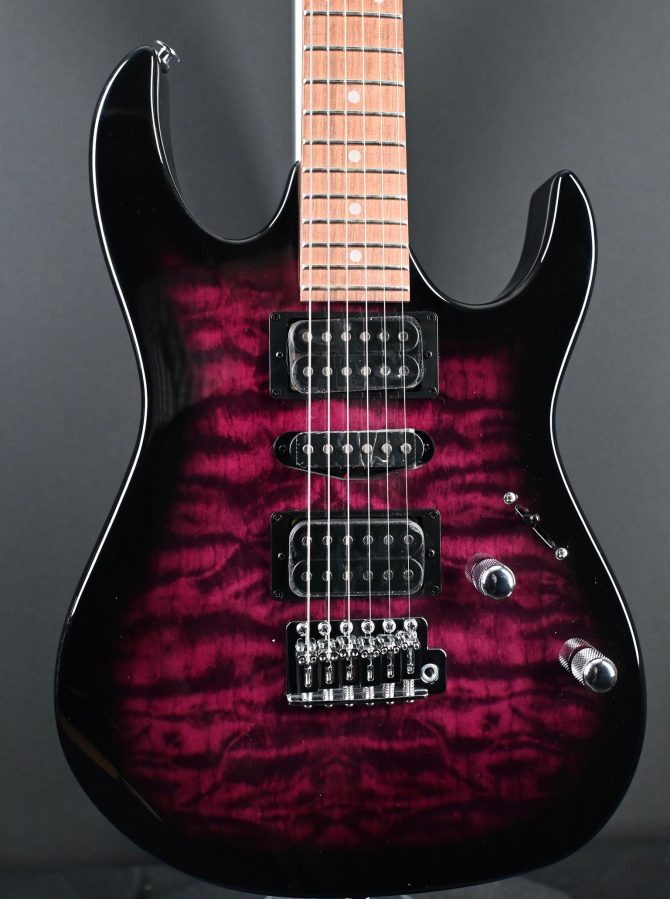 Ibanez GRX70QA-TVT Gio Series Transparent Violet Sunburst #217