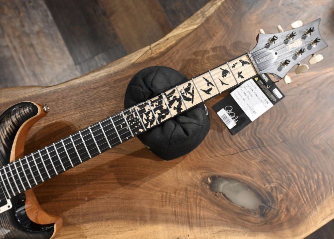 PRS Custom 24 "Birds of a Feather" Limited Edition Charcoal Microburst #532