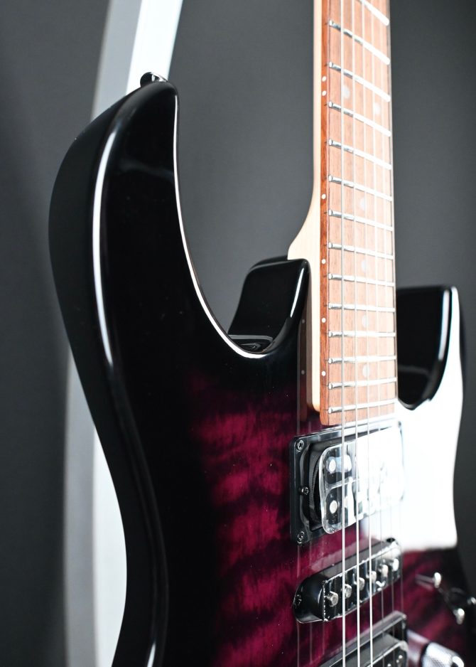 Ibanez GRX70QA-TVT Gio Series Transparent Violet Sunburst #217