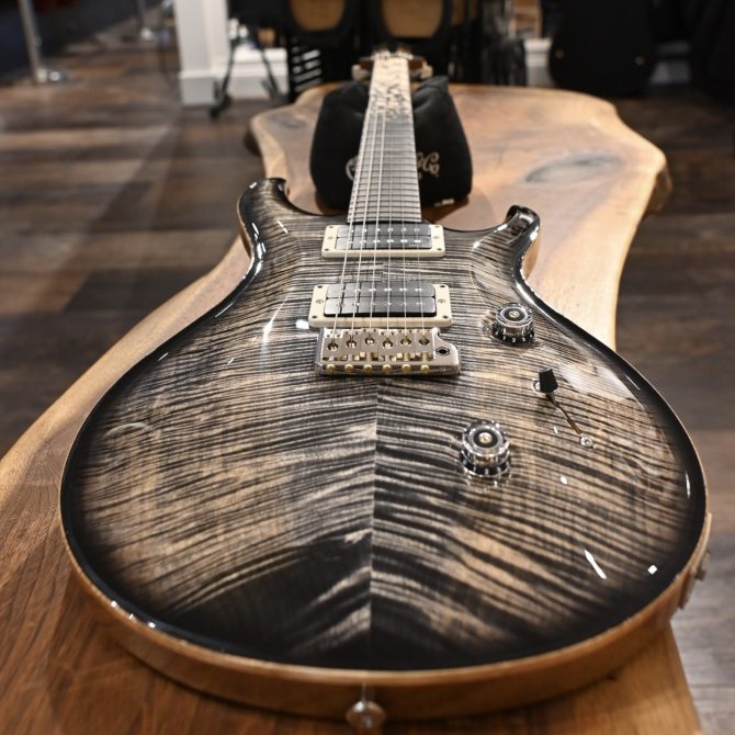 PRS Custom 24 "Birds of a Feather" Limited Edition Charcoal Microburst #532