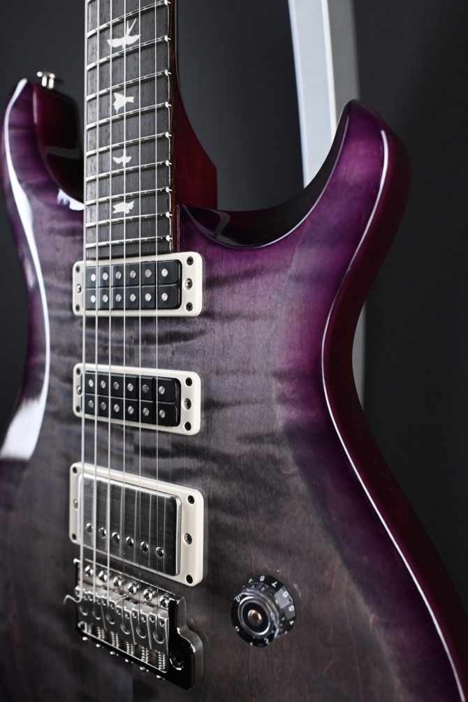 PRS S2 Studio Faded Gray Black Purple Burst #533