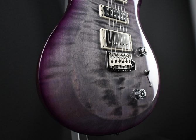 PRS S2 Studio Faded Gray Black Purple Burst #533