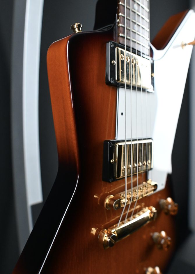 Gibson Custom Shop '58 Mahogany Explorer Vintage Tobacco Burst 2014