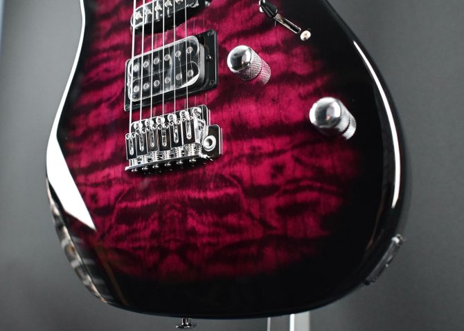 Ibanez GRX70QA-TVT Gio Series Transparent Violet Sunburst #145