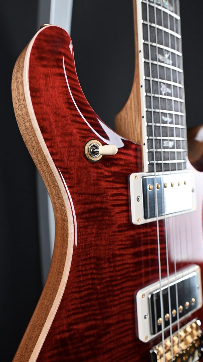 PRS Wood Library McCarty 594 Tremolo 10-Top Red Tiger #398