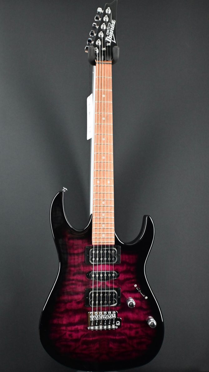 Ibanez GRX70QA-TVT Gio Series Transparent Violet Sunburst #145