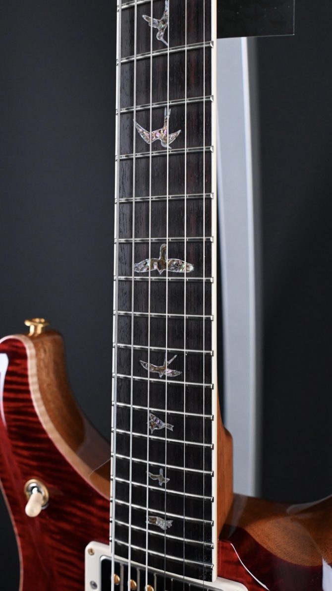 PRS Wood Library McCarty 594 Tremolo 10-Top Red Tiger #398