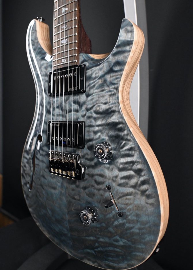 PRS Wood Library Custom 24 Semi-Hollow Quilt 10-Top Nightshade #657