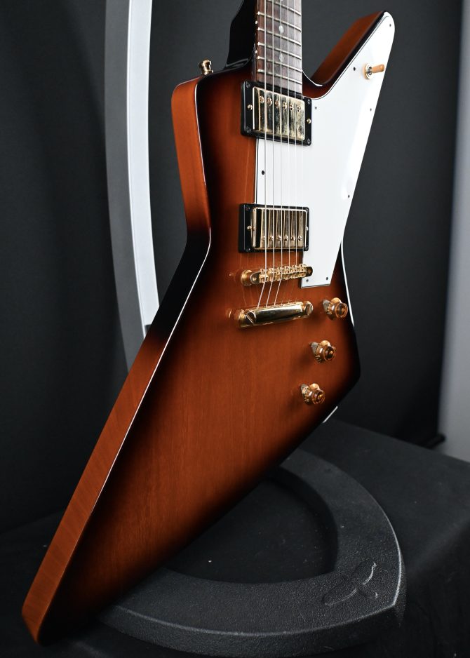 Gibson Custom Shop '58 Mahogany Explorer Vintage Tobacco Burst 2014