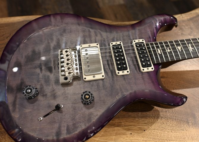 PRS S2 Studio Faded Gray Black Purple Burst #533