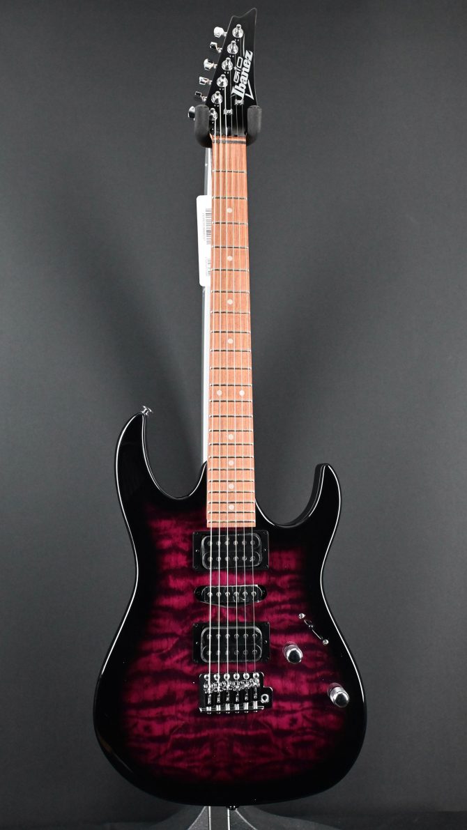 Ibanez GRX70QA-TVT Gio Series Transparent Violet Sunburst #217