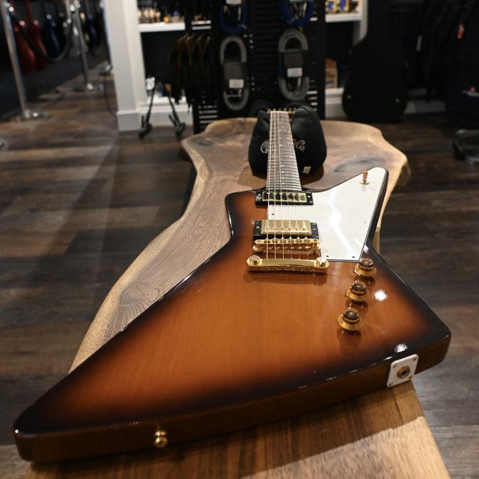 Gibson Custom Shop '58 Mahogany Explorer Vintage Tobacco Burst 2014