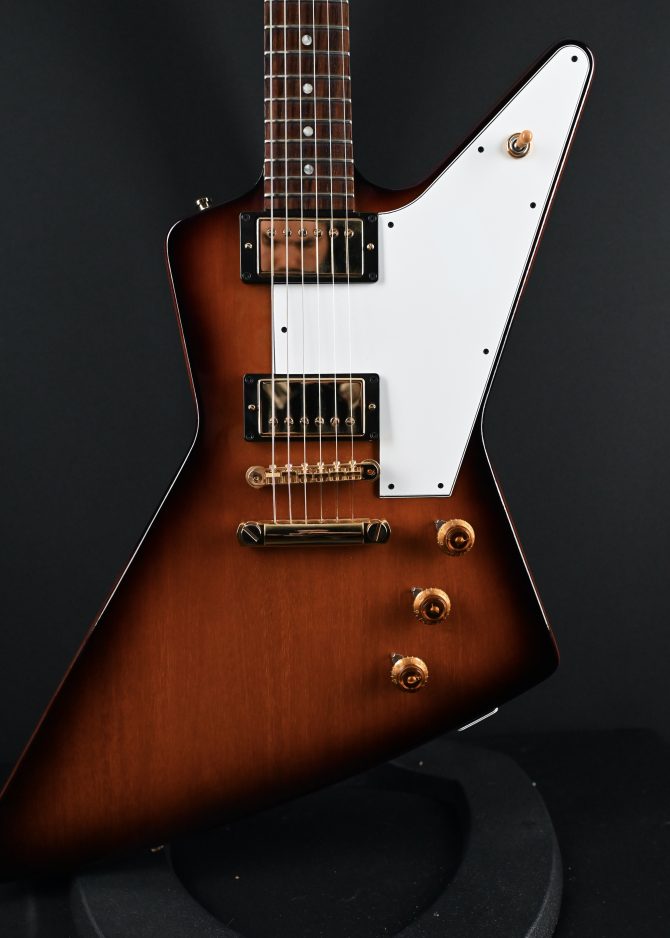 Gibson Custom Shop '58 Mahogany Explorer Vintage Tobacco Burst 2014