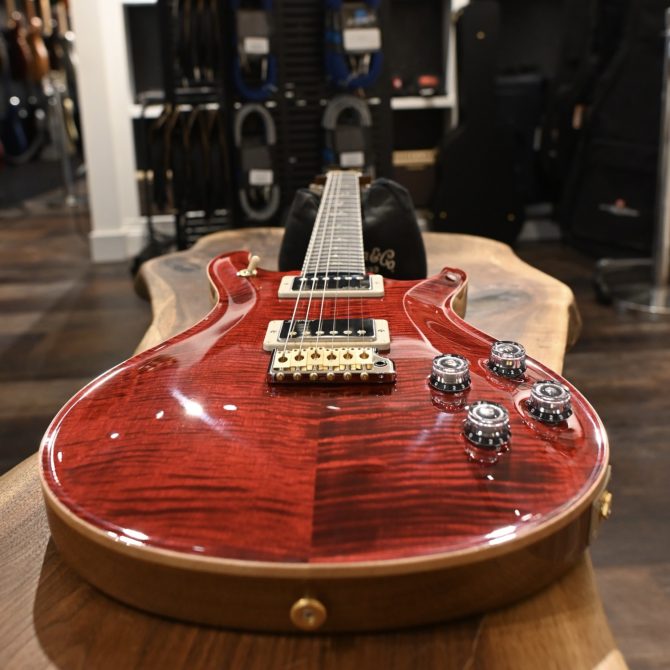 PRS Wood Library McCarty 594 Tremolo 10-Top Red Tiger #398