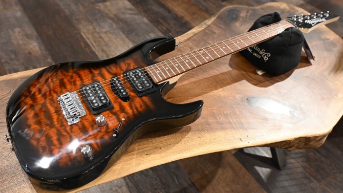 Ibanez GRX70QA-SB Gio Series Sunburst #706