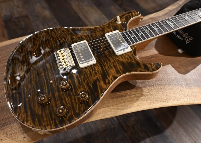 PRS Wood Library McCarty 594 Tremolo 10-Top Tiger Eye #570