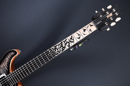 PRS Custom 24 "Birds of a Feather" Limited Edition Charcoal Microburst #532