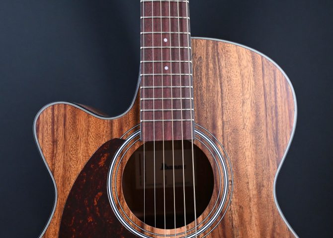 Ibanez PC50WSLCE-OPB Open Pore Brown Acoustic Guitar #035