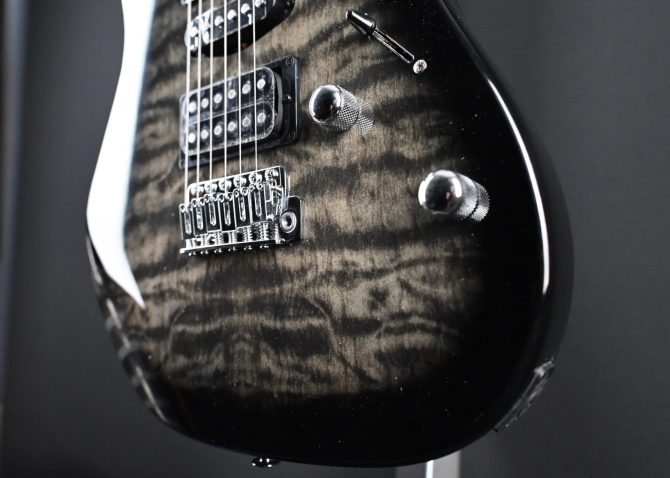 Ibanez Gio Series GRX70QA-TKS Transparent Black Sunburst #597