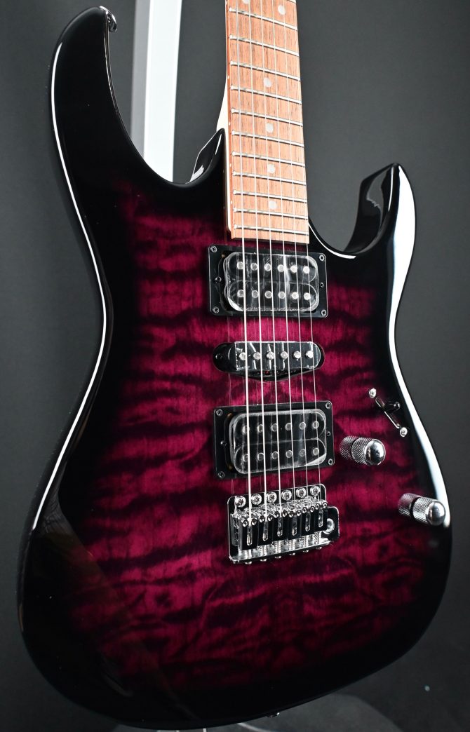 Ibanez GRX70QA-TVT Gio Series Transparent Violet Sunburst #145