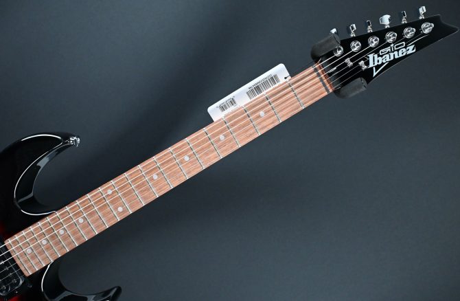 Ibanez GRX70QA-TRB Gio Series Transparent Red Burst #796