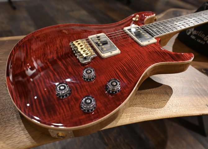 PRS Wood Library McCarty 594 Tremolo 10-Top Red Tiger #398