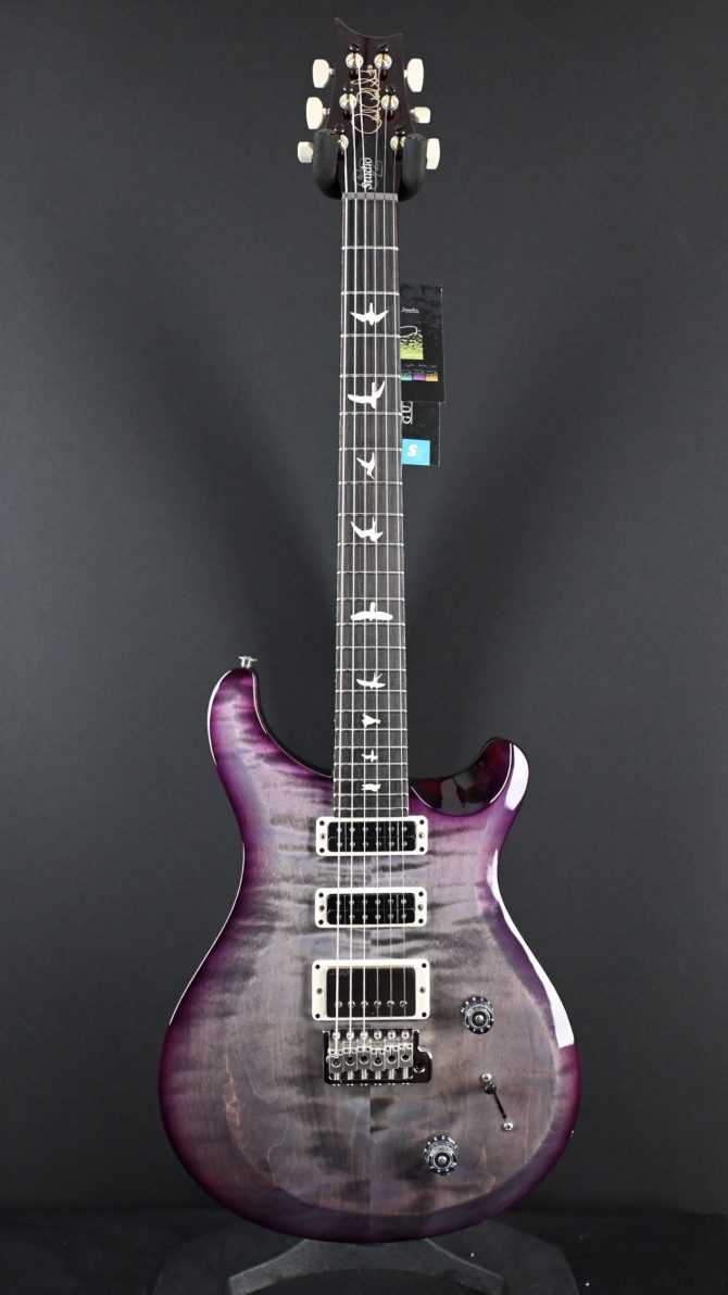 PRS S2 Studio Faded Gray Black Purple Burst #533