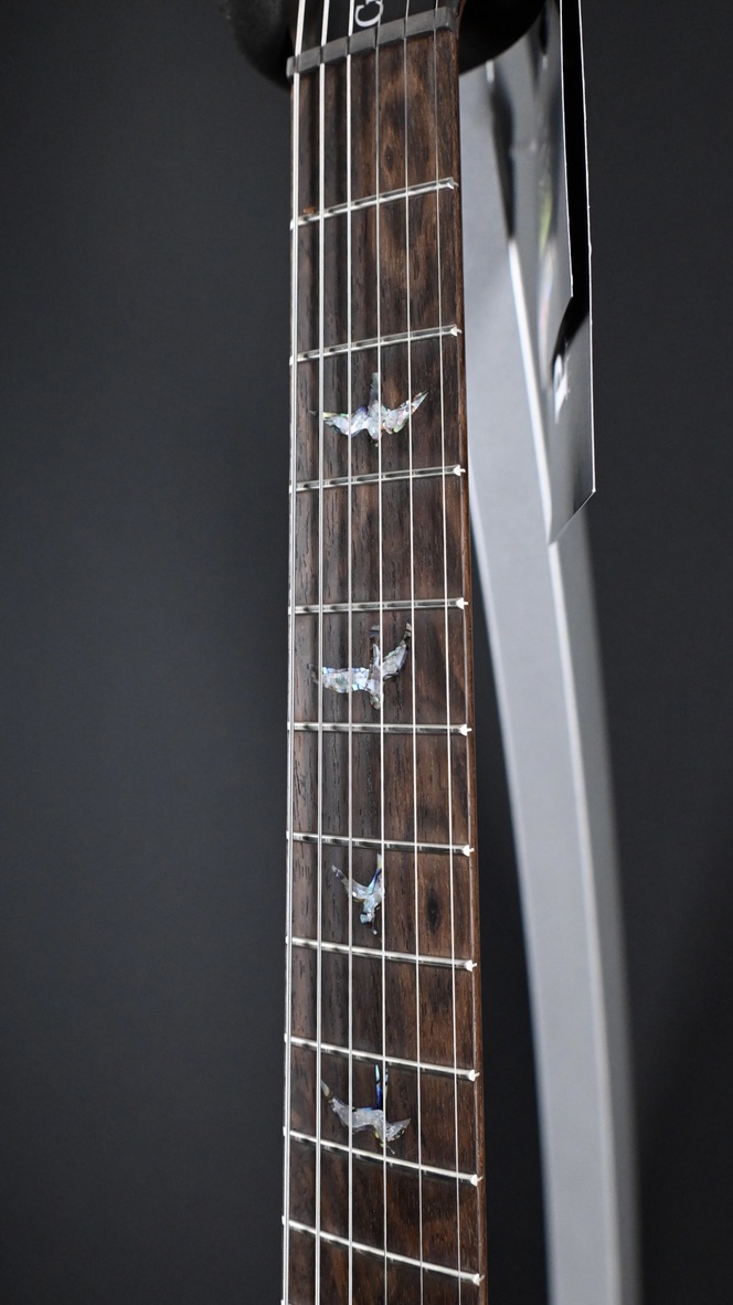PRS Wood Library Custom 24 Piezo 10-Top Gray Black Fade #121