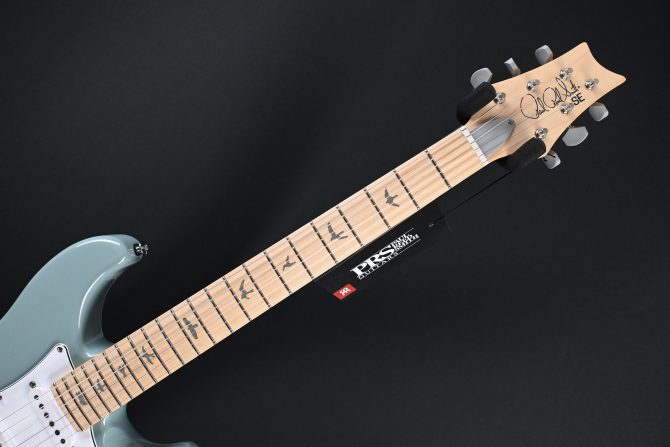 PRS SE Silver Sky Maple Stone Blue #428