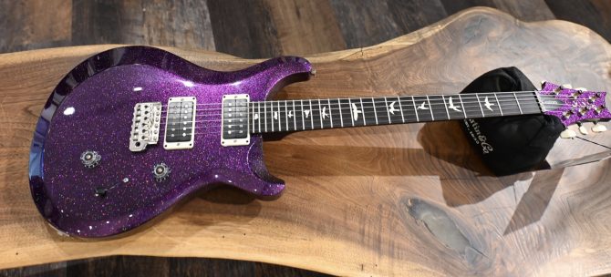 PRS S2 Custom 24 Sprayer's Choice Metallic Purple Sparkle #752