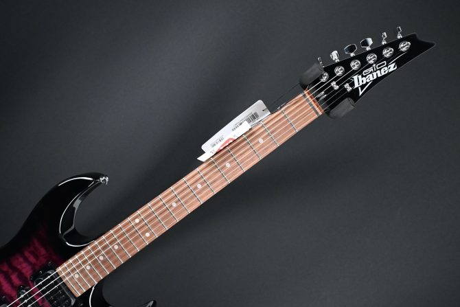 Ibanez GRX70QA-TVT Gio Series Transparent Violet Sunburst #827