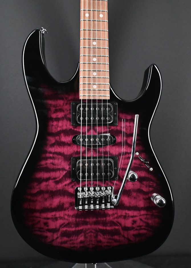Ibanez GRX70QA-TVT Gio Series Transparent Violet Sunburst #827