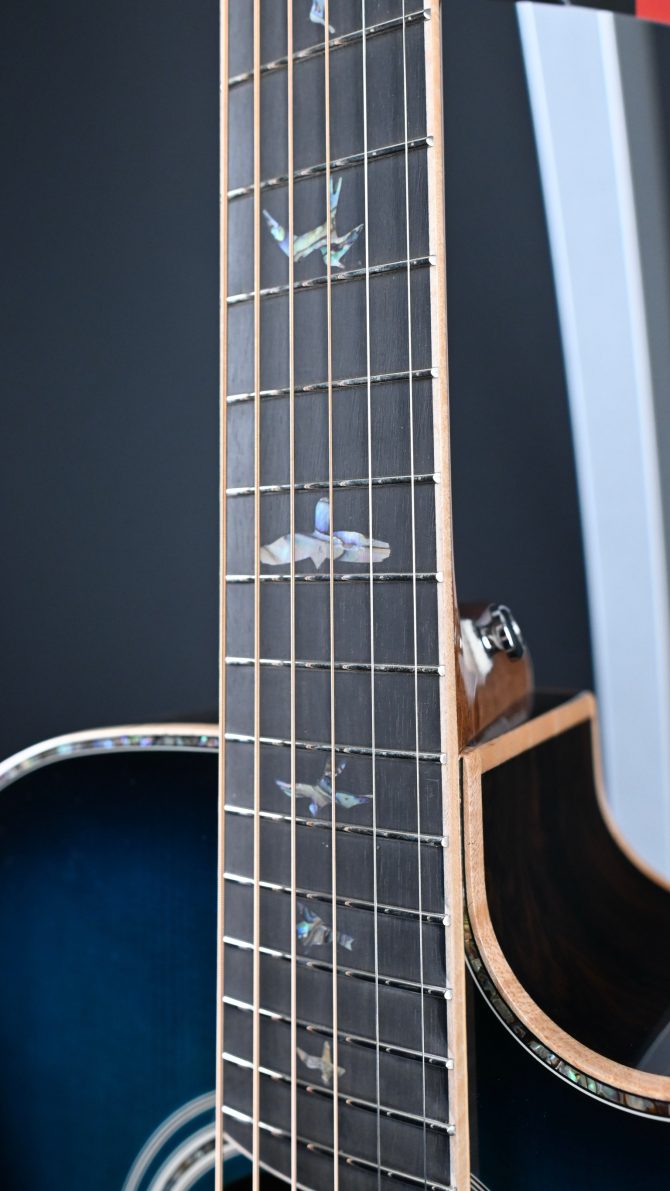 PRS SE Angelus A60E Cobalt Blue Burst #742