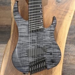 Legator G9F-BK Satin Flame Maple Black 9-string Multi-Scale #162