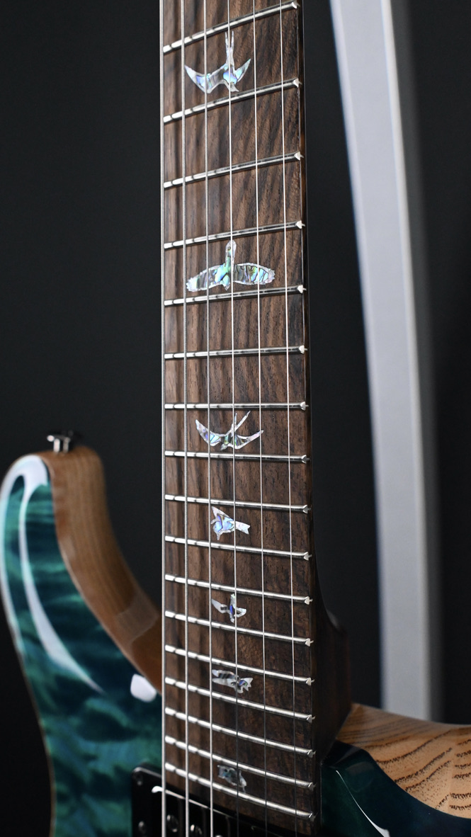 PRS Wood Library Custom 24 Semi-Hollow Quilt 10-Top Laguna #654