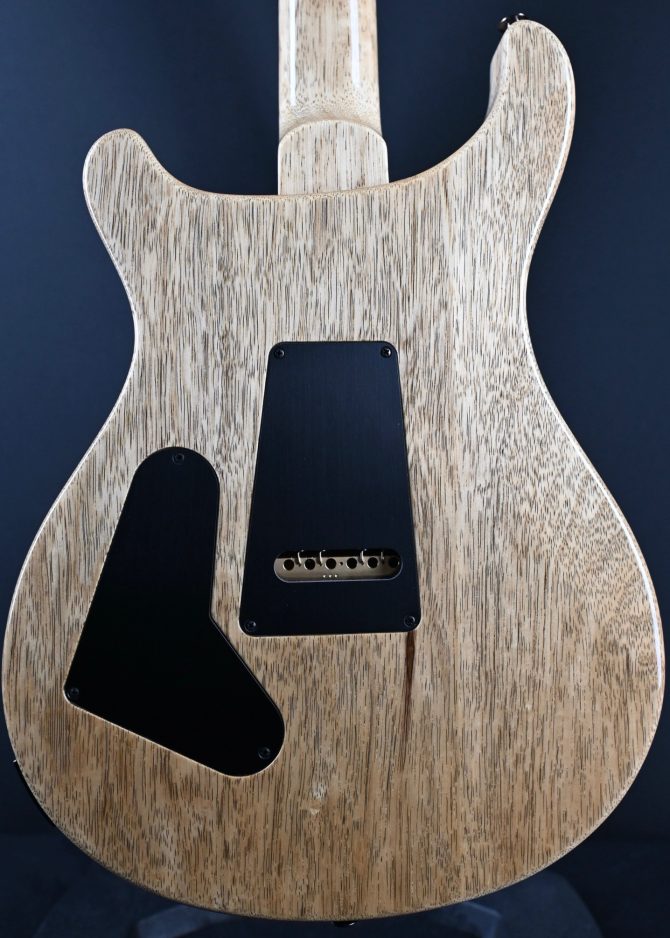 PRS Wood Library Custom 24 Semi-Hollow One-Piece Artist Grade Top Frostbite #013