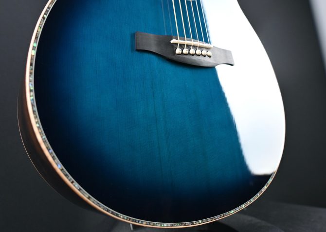PRS SE Angelus A60E Cobalt Blue Burst #781