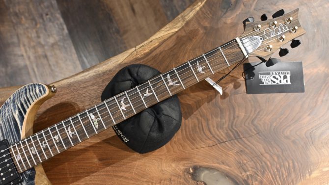 PRS Wood Library Custom 24 Stoptail Limited Edition Faded Whale Blue #396