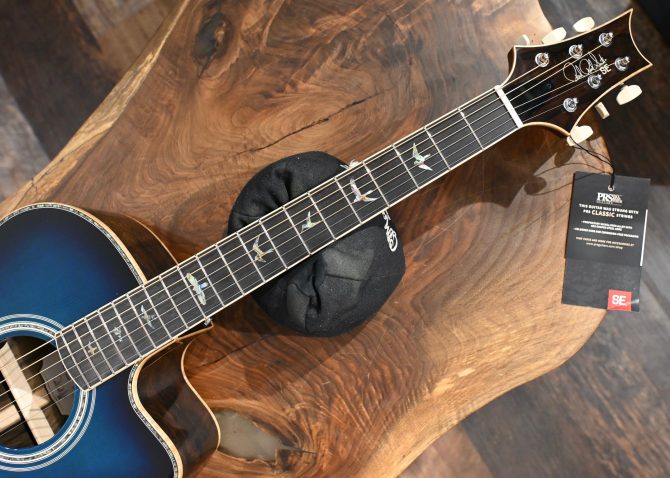 PRS SE Angelus A60E Cobalt Blue Burst #742