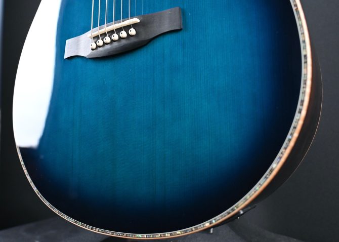 PRS SE Angelus A60E Cobalt Blue Burst #781