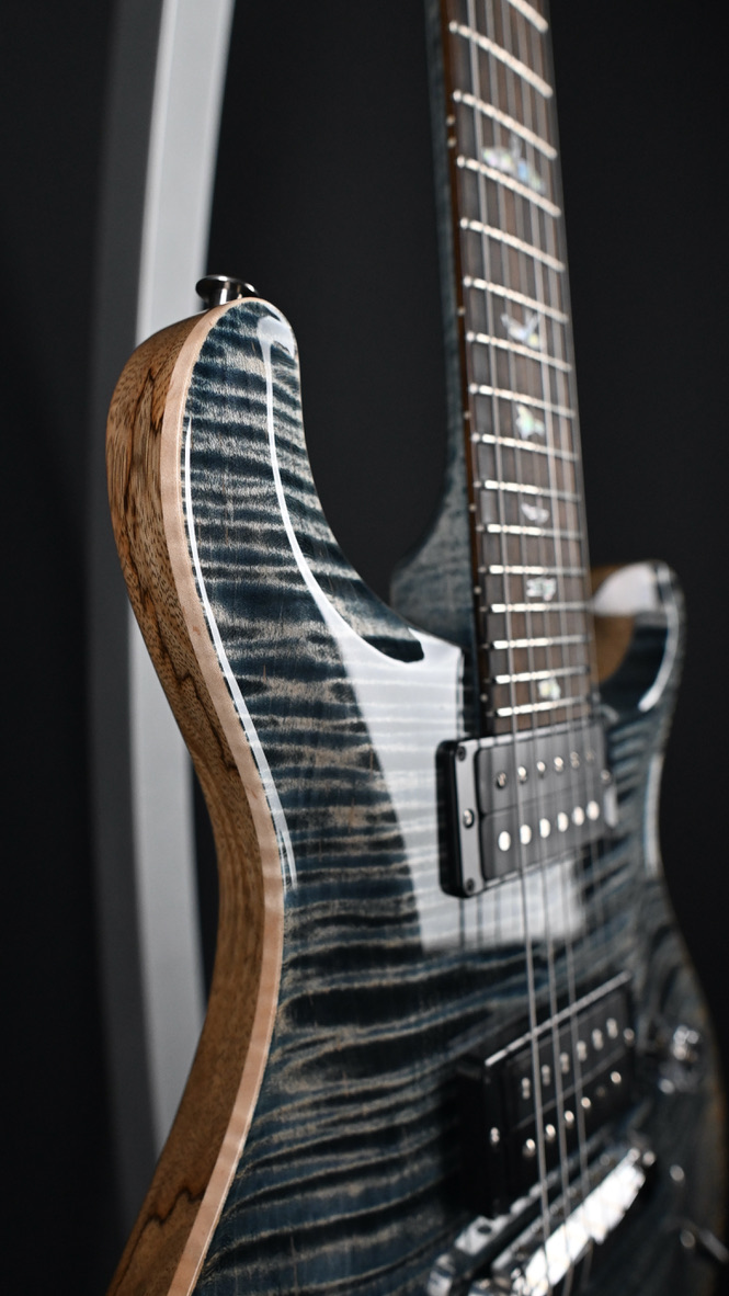 PRS Wood Library Custom 24 Stoptail Limited Edition Faded Whale Blue #396
