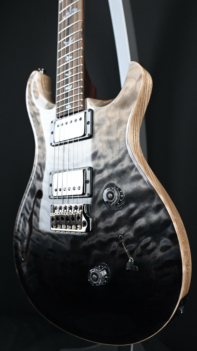 PRS Wood Library Custom 24 Semi-Hollow Quilt 10-Top Frostbite #656