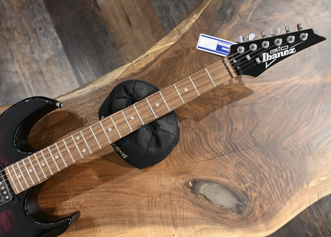 Ibanez GRX70QA-TVT Gio Series Transparent Violet Sunburst #829
