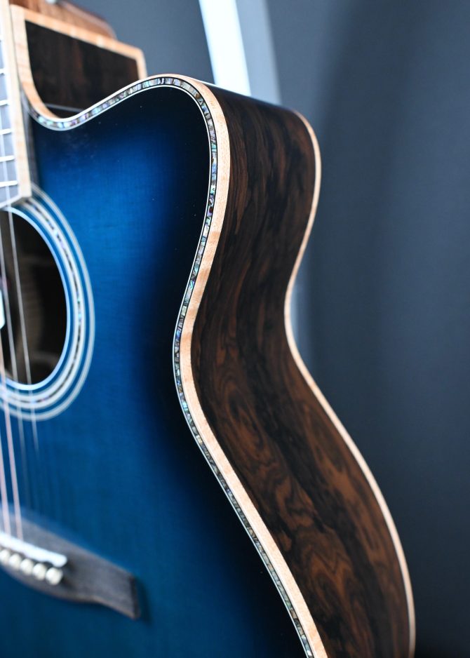 PRS SE Angelus A60E Cobalt Blue Burst #742