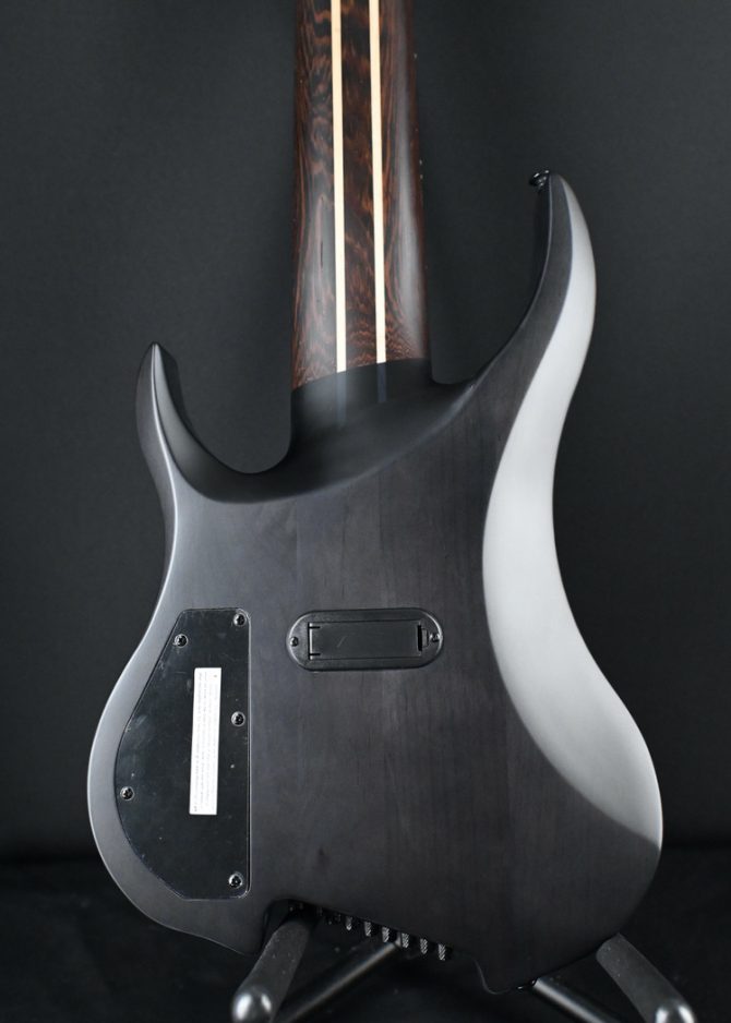Legator G9F-BK Satin Flame Maple Black 9-string Multi-Scale #162